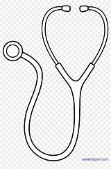 Medicine Clipart Tumblr Transparent  Stethoscope Coloring Page Free sketch template