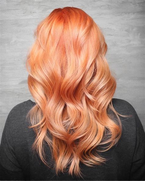 Apricot Color Hair