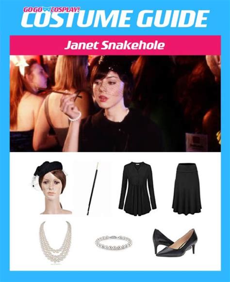 Janet Snakehole Costume - DIY April Ludgate Cosplay for Halloween