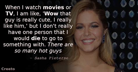 Top 13 Sasha Pieterse Quotes & Sayings - Creeto