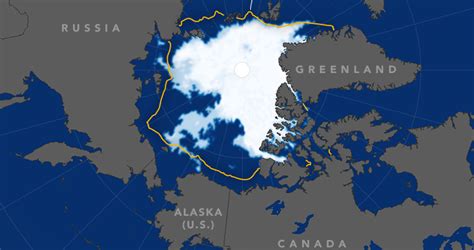 Arctic sea ice coverage is at its 2nd lowest on record | Ars Technica