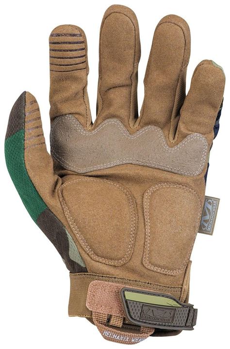 Mechanix M-Pact Tactical Gloves, Woodland, Sizes S, M , L, XL