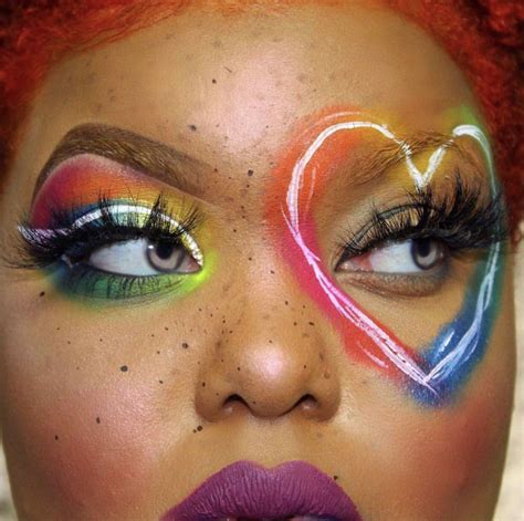 Rainbow makeup looks Punk Makeup, Dope Makeup, Clown Makeup, Eye Makeup ...