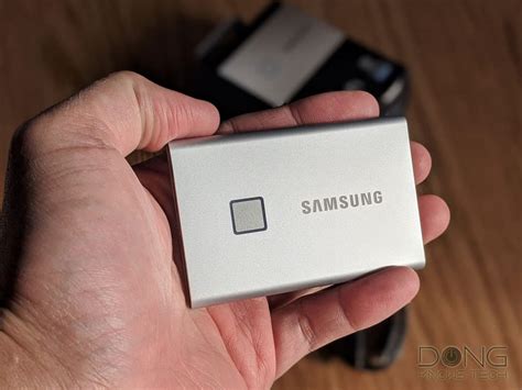 Samsung T7 and T7 Touch Review: Secure Portable SSDs to Buy | Dong Knows Tech