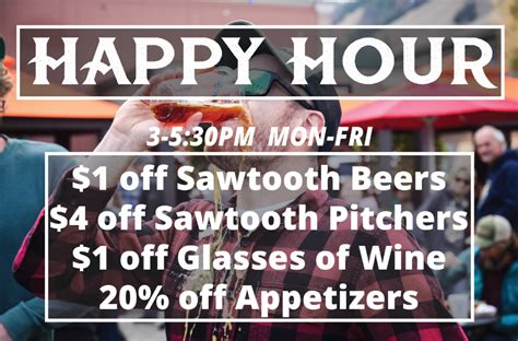 Sawtooth Brewery Happy Hour - Visit Sun Valley