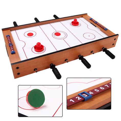 2-In-1 Indoor/Outdoor Air Hockey Foosball Game Table TY571923 | Comstrom