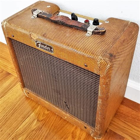 1961 Fender Champ Amp Tweed 5F1 Original Vintage Tube Guitar Amplifier ($1,466) http ...