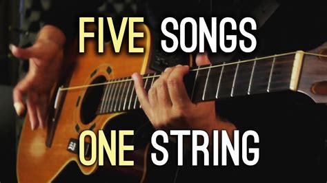 Five Songs | One String! - YouTube