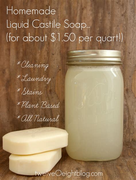 Diy Liquid Laundry Detergent Castile Soap / Homemade Laundry Detergent The Original And Best ...