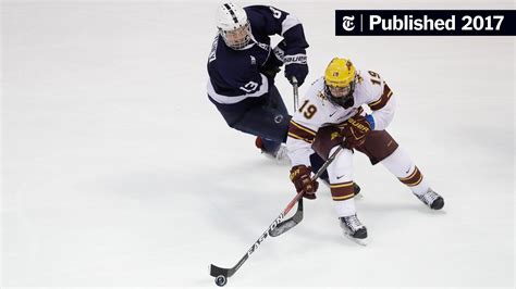 College Hockey Has a Talent Glut, but Nowhere to Grow - The New York Times