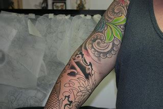 Full Sleeve tattoo | Sleeve done by Jay Fish at Acme Ink in … | Flickr
