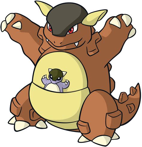 Kangaskhan official artwork gallery | Pokémon Database