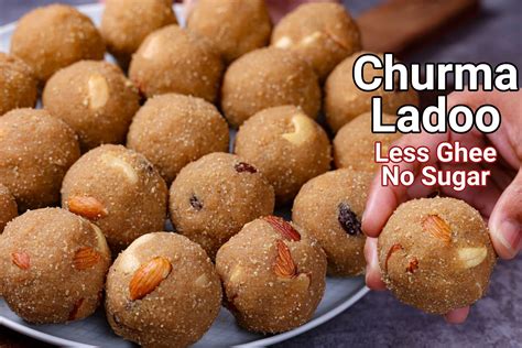 Churma Ladoo Recipe | Churma Laddu | Gujarati Churme Ke Laddu