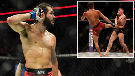 Kicking king: UFC star Jorge Masvidal showcases his POWERFUL kicking ...