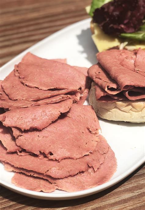 Vegan Deli-Style Ham | Washed Flour Seitan - Seitan Society Vegan Meat Recipe, Vegan Vegetarian ...