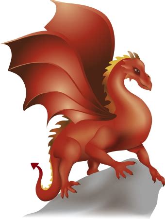 Red Dragon clip art