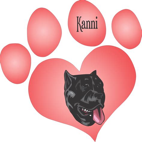 kanni dog decal