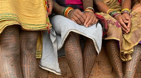 ‘A marker of identity’: Inside the world of India’s indigenous tattoo traditions | Art-and ...