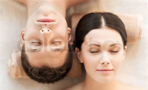 couple in spa | Stock image | Colourbox