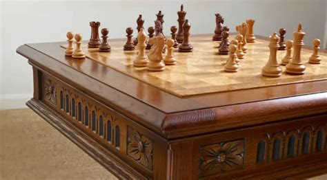 3 of the Most Prestigious Antique Chess Tables | 2023 Reviews