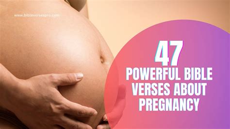 47 Insightful Bible Verses About Pregnancy