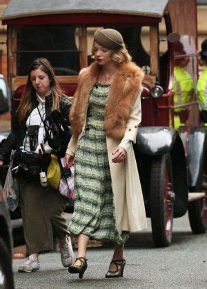 Anya Taylor-Joy – On set of ‘Peaky Blinders’ in Manchester – GotCeleb