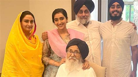 Sukhbir Singh Badal Family, Daughter, Son, Wife - NAYAG News