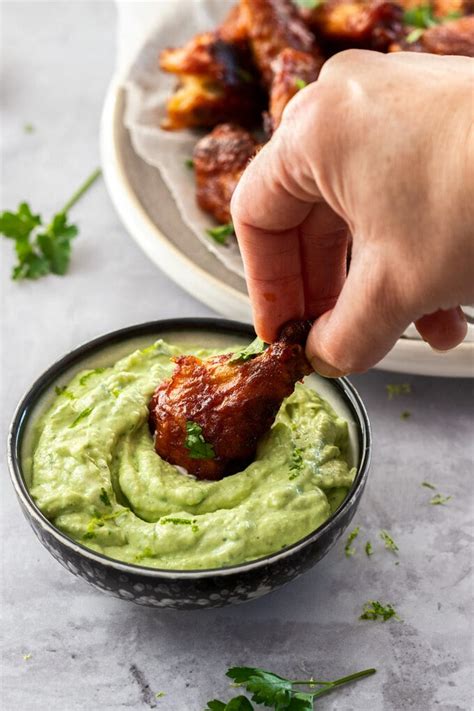 Avocado Cream Sauce - a delicious quick dip - Sugar Salt Magic