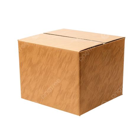 Isolated Cardboard Box, Cardboard, Box, Isolated PNG Transparent Image and Clipart for Free Download
