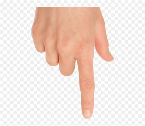 Png Hand Finger Pointing, Transparent Png - vhv