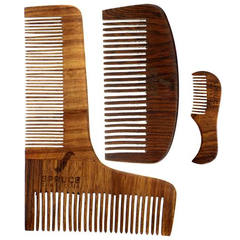 Wood Beard Comb, Beard Shaping Comb, Moustache Comb - Spruce Shave Club