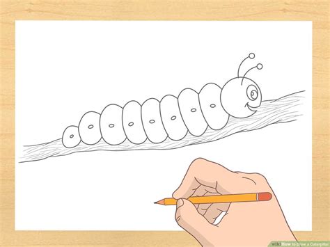 How To Draw A Cute Caterpillar - Howto Techno