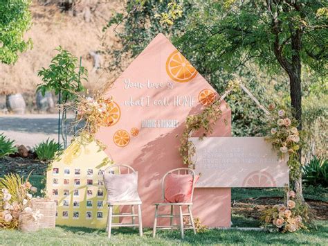 This Sunshine-Filled Wedding is Why We Love Fruit as Wedding Decor