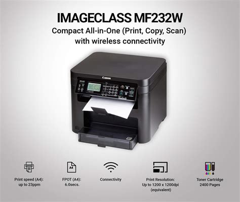 Canon imageCLASS MF232w Printer WiFi - Ample Infosolution