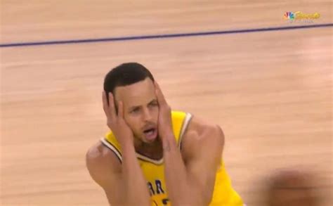 Watch: Steph Curry imitates meme after throwing down dunk