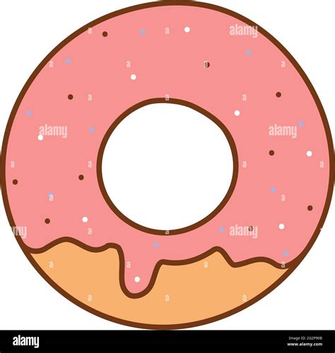 pink donut design Stock Vector Image & Art - Alamy