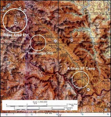 Vietnam War Map Of Battles