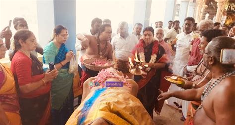 Durga Stalin Performs Bhima Ratha Shanti Pooja To Mark 70th B'day Of Her Atheist Husband CM ...