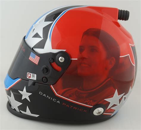 Danica Patrick Signed NASCAR Full-Size Custom Career Highlight Helmet ...