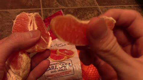 Review Cara Cara Oranges taste test - YouTube