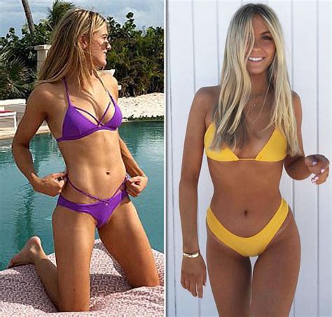 Genie Bouchard Instagram bikini battle with hot twin Beatrice in sexy snaps | Express.co.uk