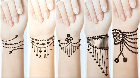 New Mehndi TATTOO Beautiful Easy Heena Mehndi Designs | Tattoo Mehndi Design step by step - YouTube