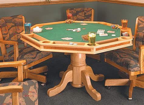 Wood Poker Table Top