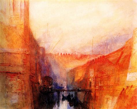 Joseph Mallord William Turner - Venice: The Arsenal, ? | William turner, Turner watercolors ...