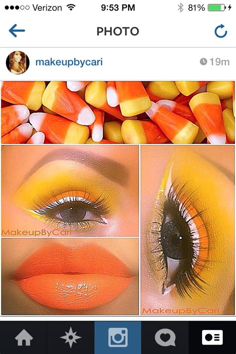 makeupbycari 21 minutes ago Candy Corn Wearing (Geo Nudy Gray) Contact Lenses from ...