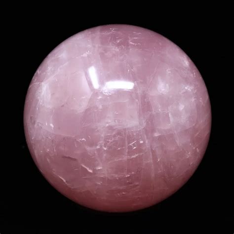 1318g Natural Pink Rose Quartz Crystal Sphere Healing Ball-in Stones from Home & Garden on ...