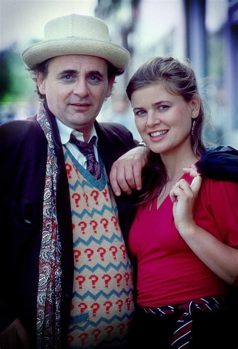 Sylvester McCoy and Sophie Aldred | Doctor who, Classic doctor who ...