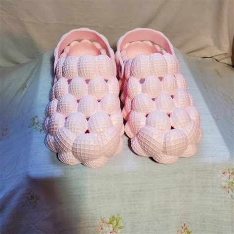 Pink Cloud Shoes!!💗 Super unique!! Slight worn (on... - Depop