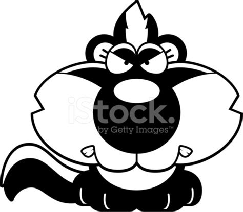 Cartoon Skunk Angry Stock Photo | Royalty-Free | FreeImages