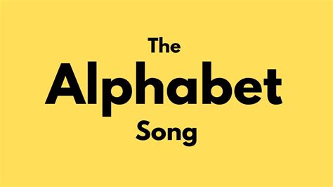 Alphabet Song Remake - YouTube